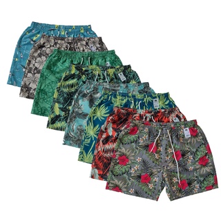 Kit Com 3 Shorts Mauricinho Plus Size Estampado Bermuda Adulta