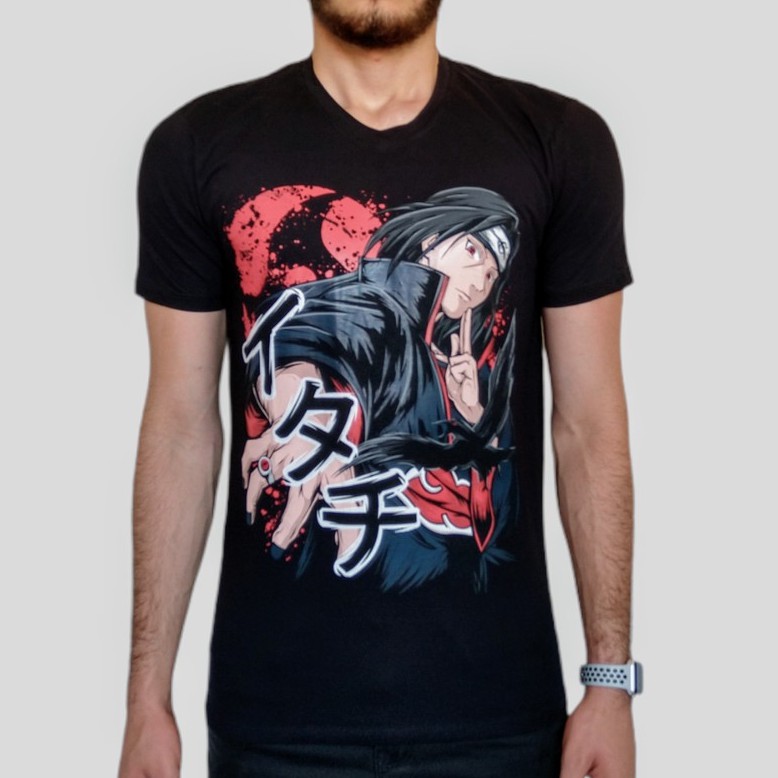 Camiseta Regata Itachi Uchiha Naruto Sasuke Anime Clássico - King