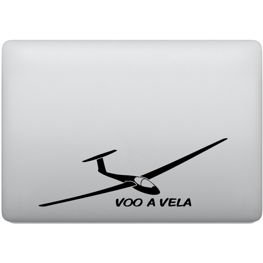 Adesivo de Notebook Aeromodelismo Voo a Vela
