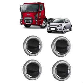 Jogo De Difusores Painel Ford Ká E Novo Cargo - Prata em Oferta na Shopee