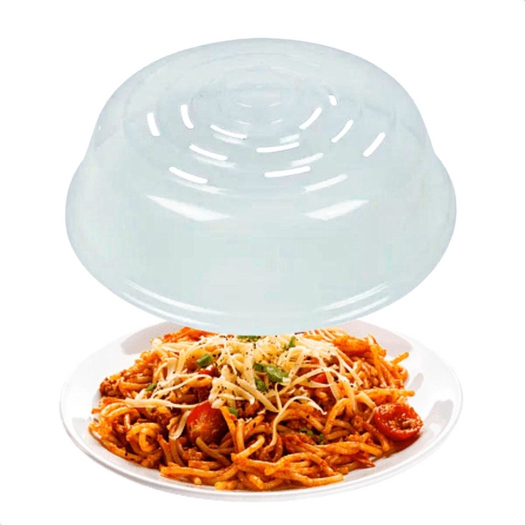 Tampa Protetora De Alimentos Para Microondas De Plástico MAXXIMO 26X8 CM