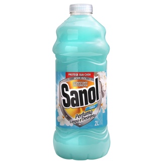 Desinfetante Talco Sanol 2L Ambiente Agradável E Perfumado