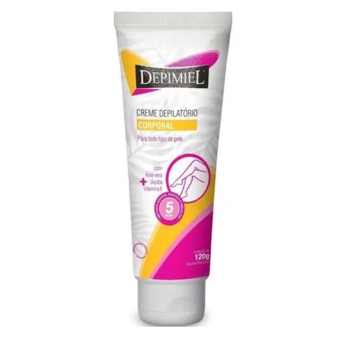 CREME DEPILATÓRIO CORPORAL DEPIMIEL 120G.