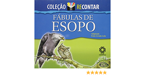 Fábulas De Esopo Editora Escala Educacional Shopee Brasil