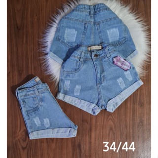 Short s jeans feminino hot pants em Oferta na Shopee
