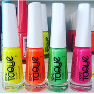 Coleção Neon esmaltes da Novo Toque