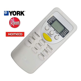 Controle Remoto Ar Condicionado Komeco /Rheem /York Zh/jt-03-9010 em Oferta na Shopee