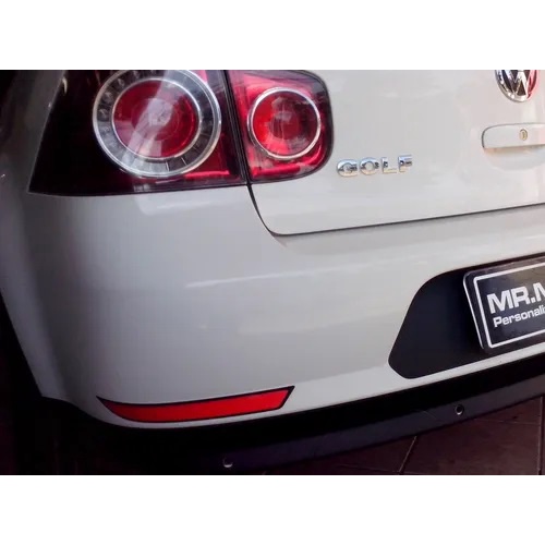 GOLF 2008 a 2014 Refletor Adesivo Para-choque Traseiro Olho De Gato Acessórios para Carro
