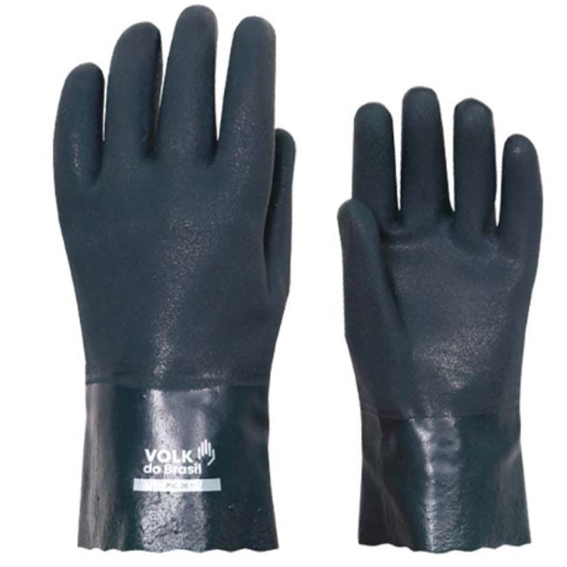 Luva de PVC 26cm Volk - CA37127 - Tam. 9 (G) em Oferta na Shopee