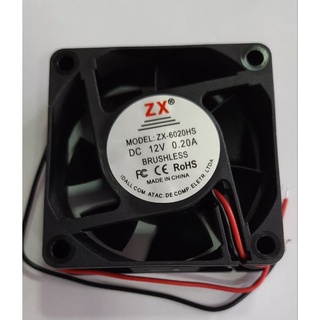 1Pç Ventilador Cooler Ventuinha Fan 60x60x25mm 12v