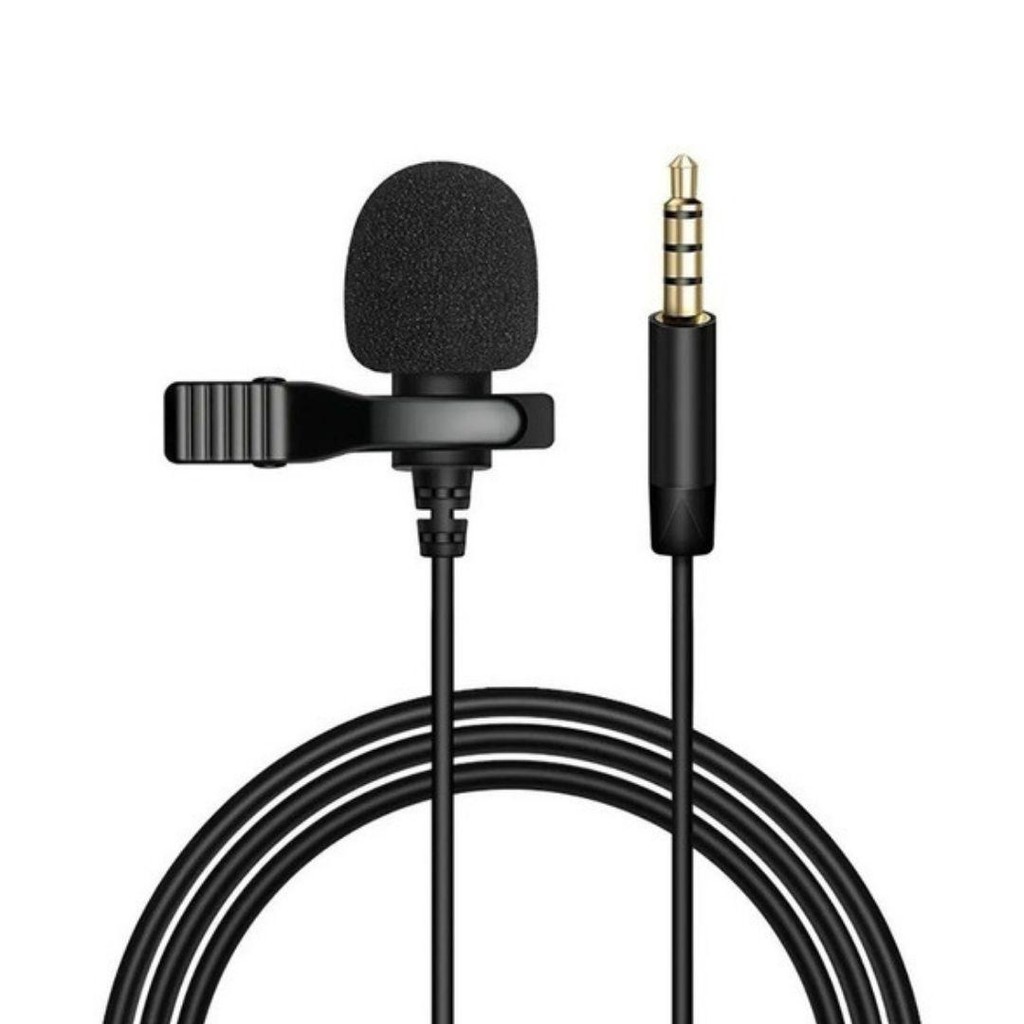Mini Microfone De Lapela Profissional Celular Android IOS P3 P2 Youtubers Vlogs Cantores Palestrantes Filmadoras Skype