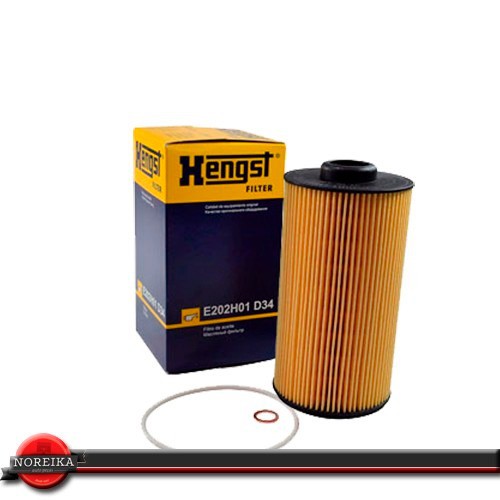 Filtro De Oleo Bmw Z8 5.0 V8 00/03 Hengst E202h01d34