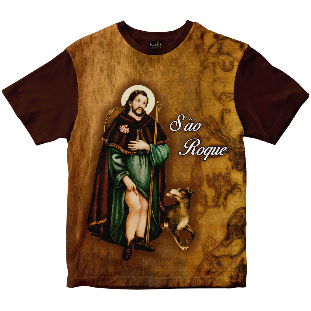 Camiseta São Roque Rainha do Brasil Marron