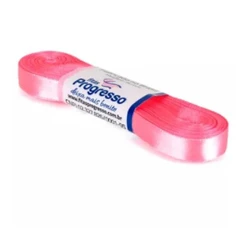 Fita de Cetim Progresso 10mm nº2 - 10m 009 Rosa Pétala - 1un