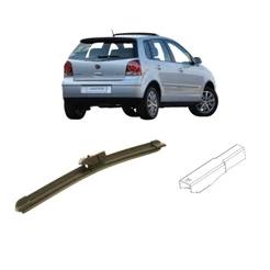 Palheta Limpador Traseiro Vw Polo 2008 2009 2010 2011 2012 2013 2014 2015