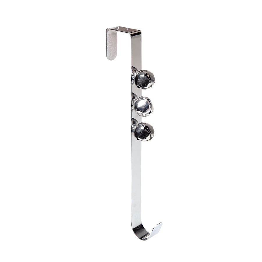 Gancho Guizo Prata Suporte para Guirlanda 36cm - Rizzo - Home & Living