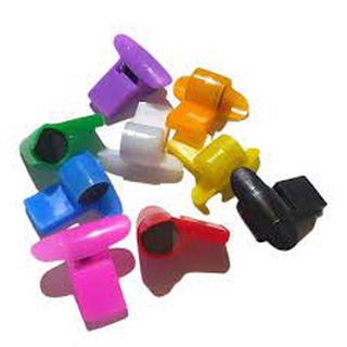 Mini Apito Juiz Brinquedo Lembracinha - 10 Unidades