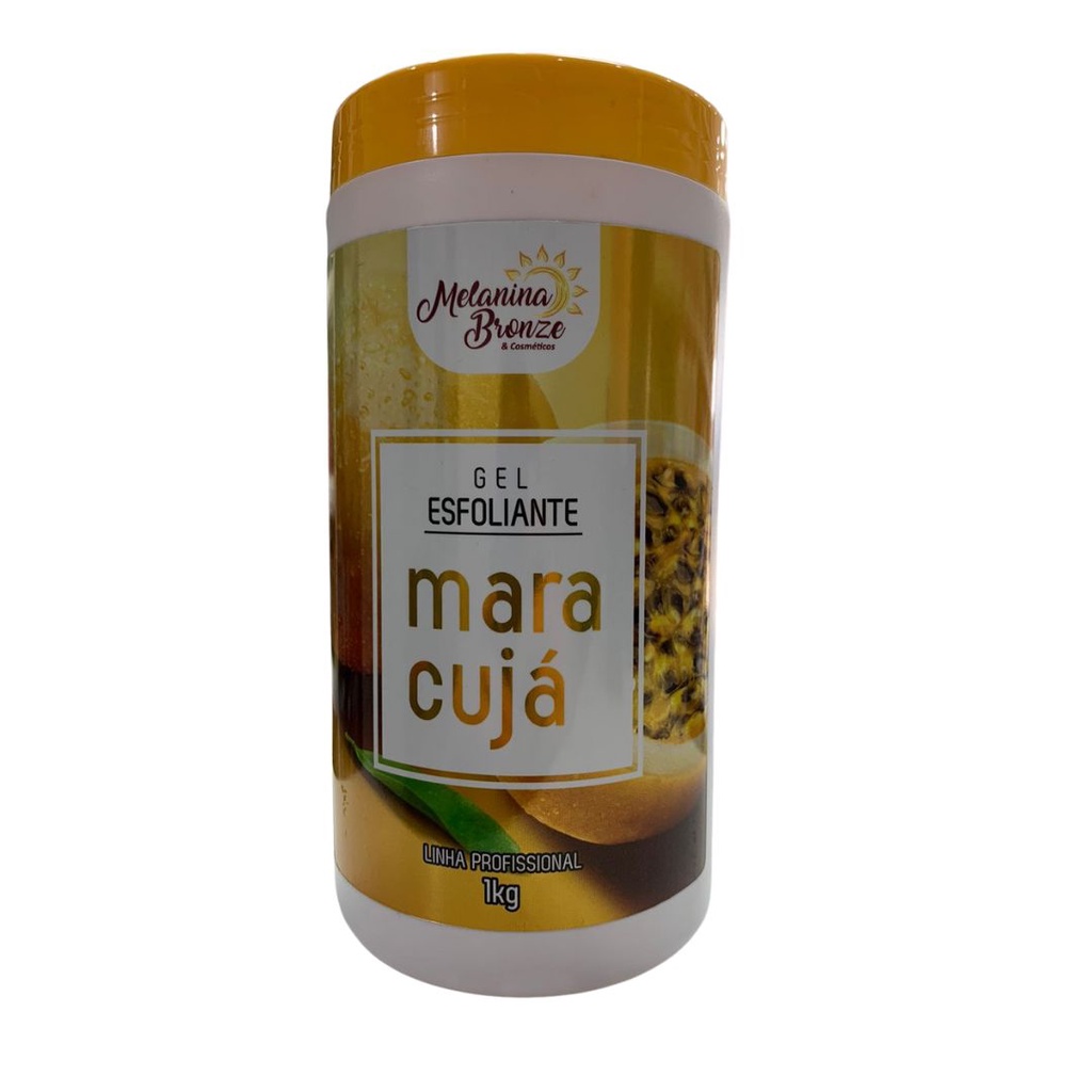 Gel Esfoliante Maracujá Melanina Bronze 1KG