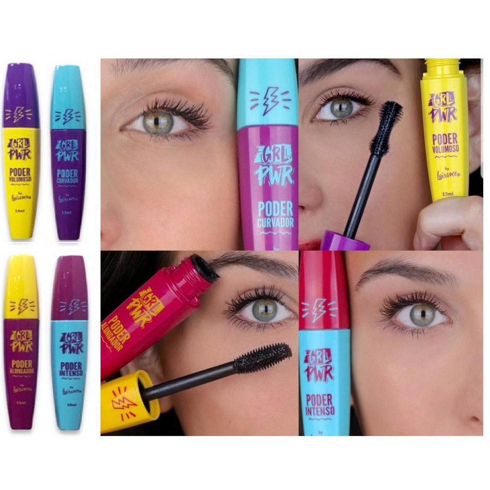 Rimel Máscara para Cílios Power Girl Power Luisance L3113 em Oferta na Shopee