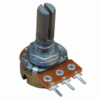 10 Peças * Potenciômetro Linear Rotativo 1M L20 Mini WH148-1 em Oferta na Shopee