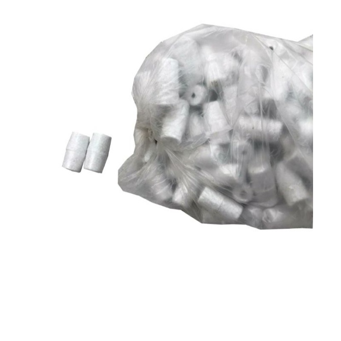 BOIA DE ISOPOR BRANCA PRA REDE DE PESCA COM PACOTE COM 50 UNIDADE em Oferta na Shopee