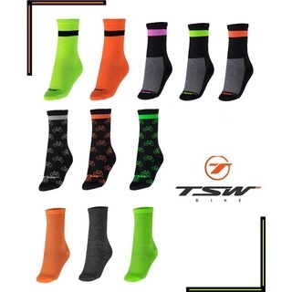 Meia Ciclismo Ciclista tsw Esportiva Corrida Bike Bicicleta