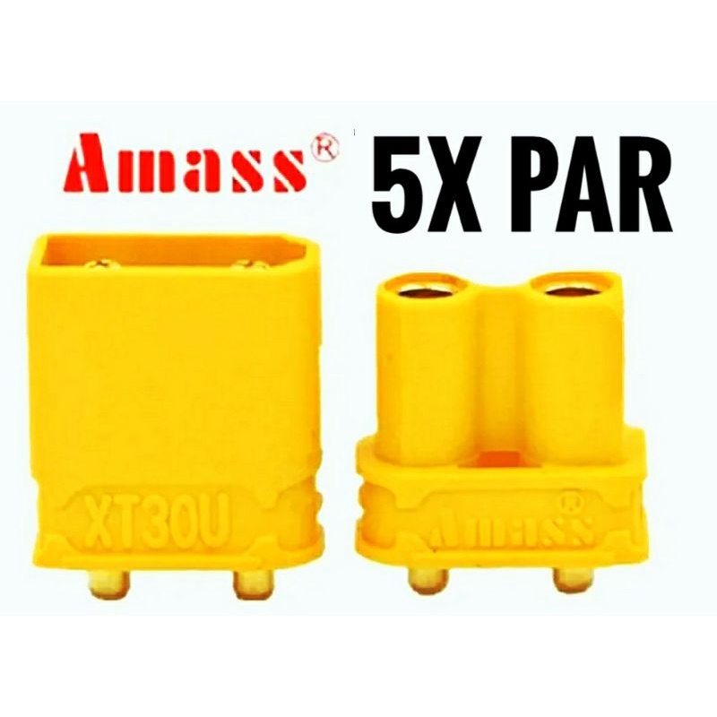conector-xt30-5-x-par-macho-e-femea-amass-modelismo-drone-racer-lipo