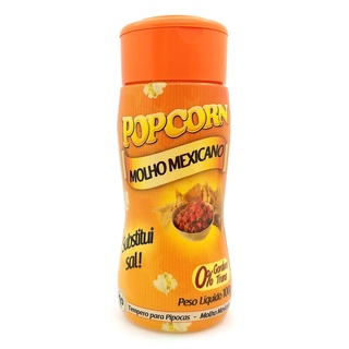 Tempero para Pipoca | Sabor Molho Mexicano 100g