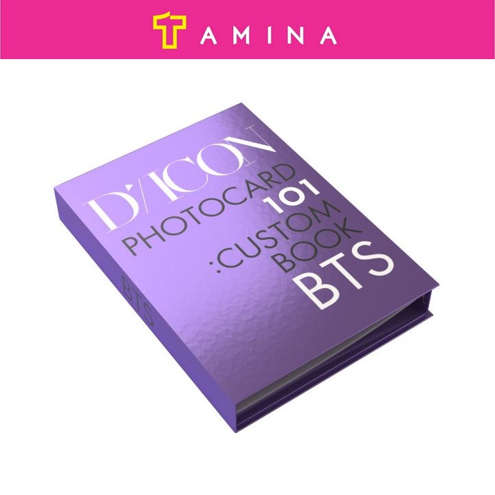 BTS DICON Photocard 101 Custom Book Behind BTS Since 2018 (2018-2021 in USA)
