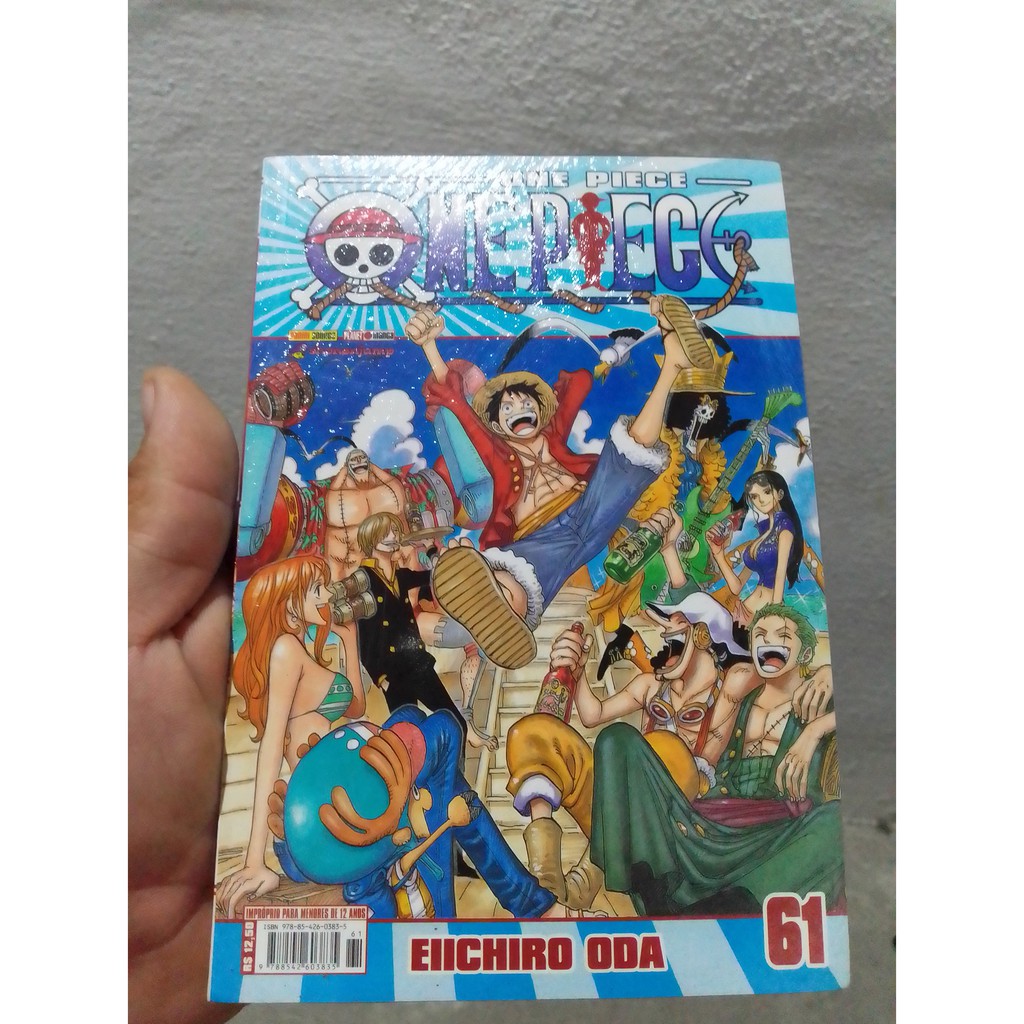 Manga One Piece Vol 61 Poster Lacrado Panini Shopee Brasil