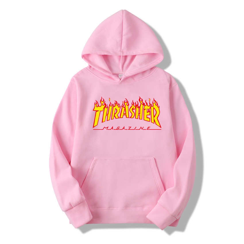 moletom thrasher amarelo