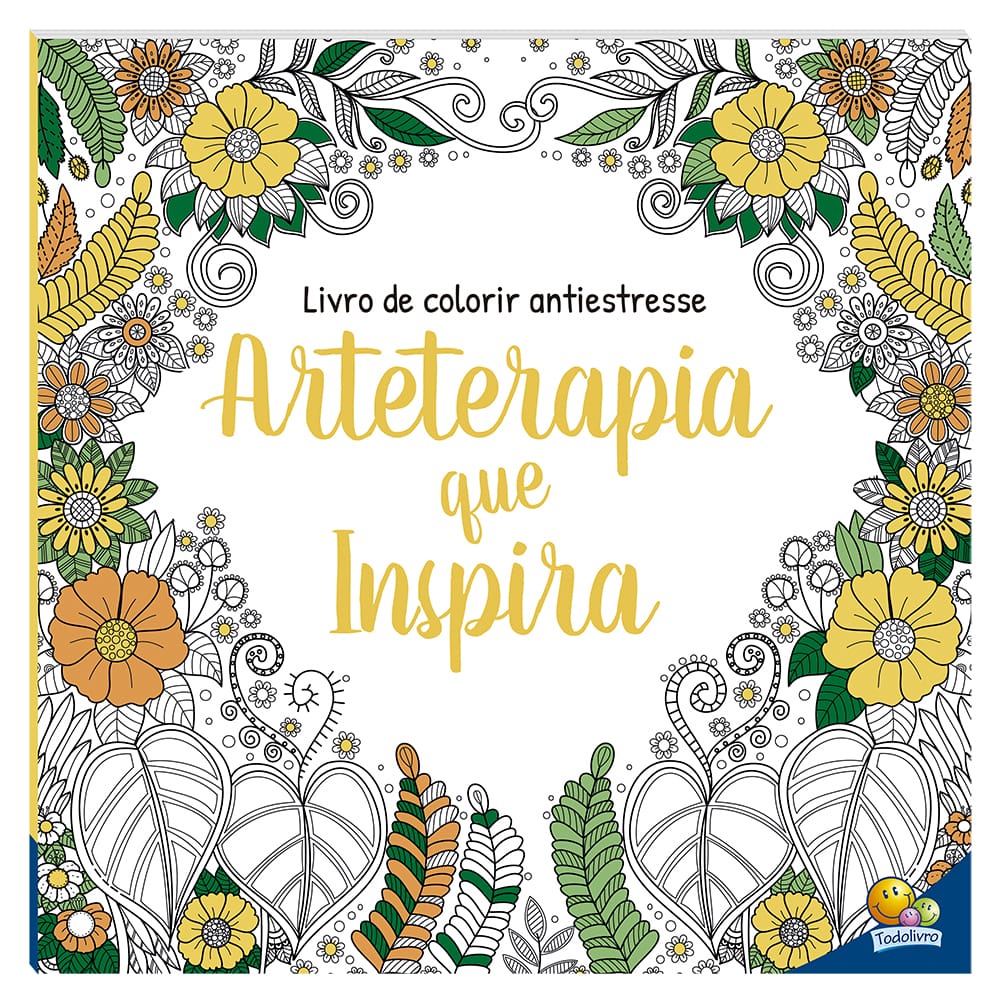 Livro De Colorir Antiestresse Arteterapia Que Inspira Shopee Brasil 3760