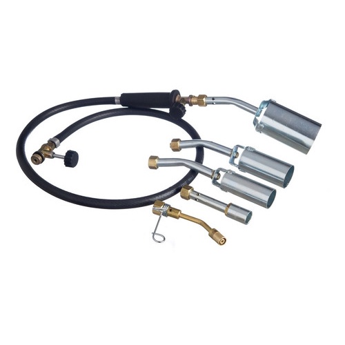 Aparelho Maçarico Solda Glp Kit Completo 5 Bicos + Adaptador P13