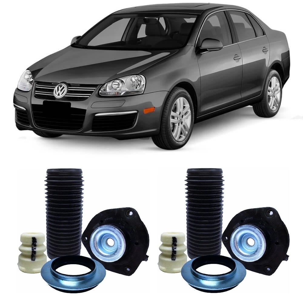 Par Kit Batente Volkswagen Jetta Dianteiro 2005 Até 2016