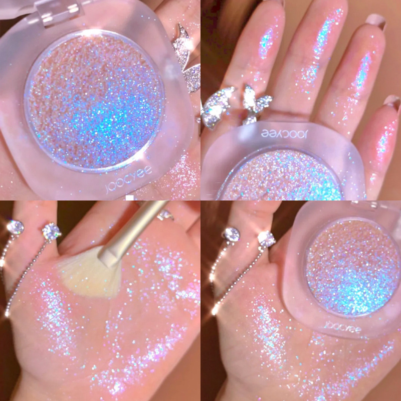 Diamond Highlight Blush Korean Cosmetics/Mousse Blushes Shimmer Transparent Box