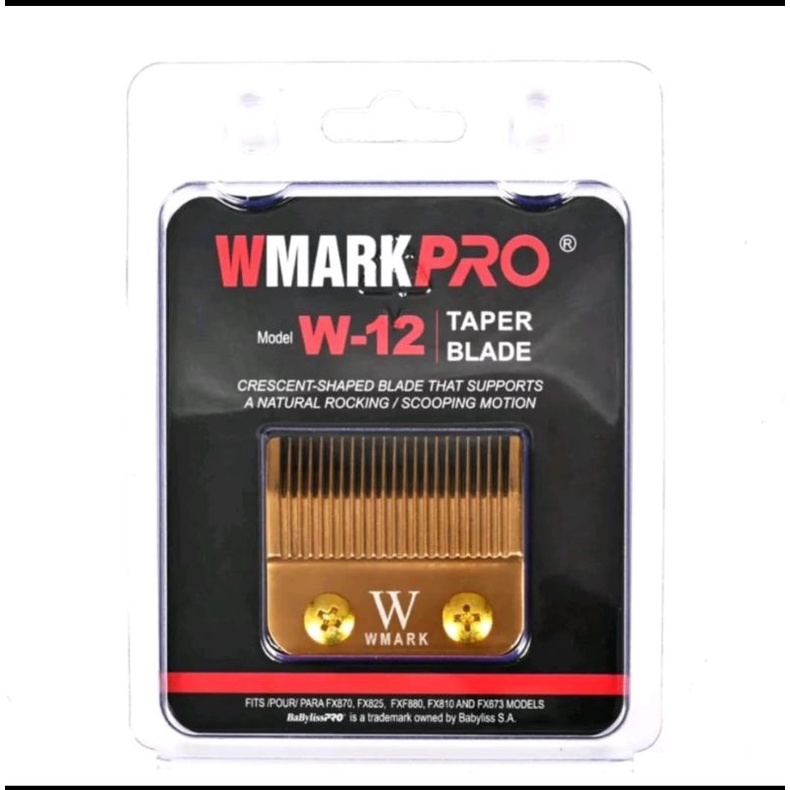 Lâmina de Aço 440c Babyliss Pro WMark.