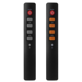 XI Universal 6 Para Controle Remoto De Aprendizagem Chave Big Button Copy Infrared IR Remote B