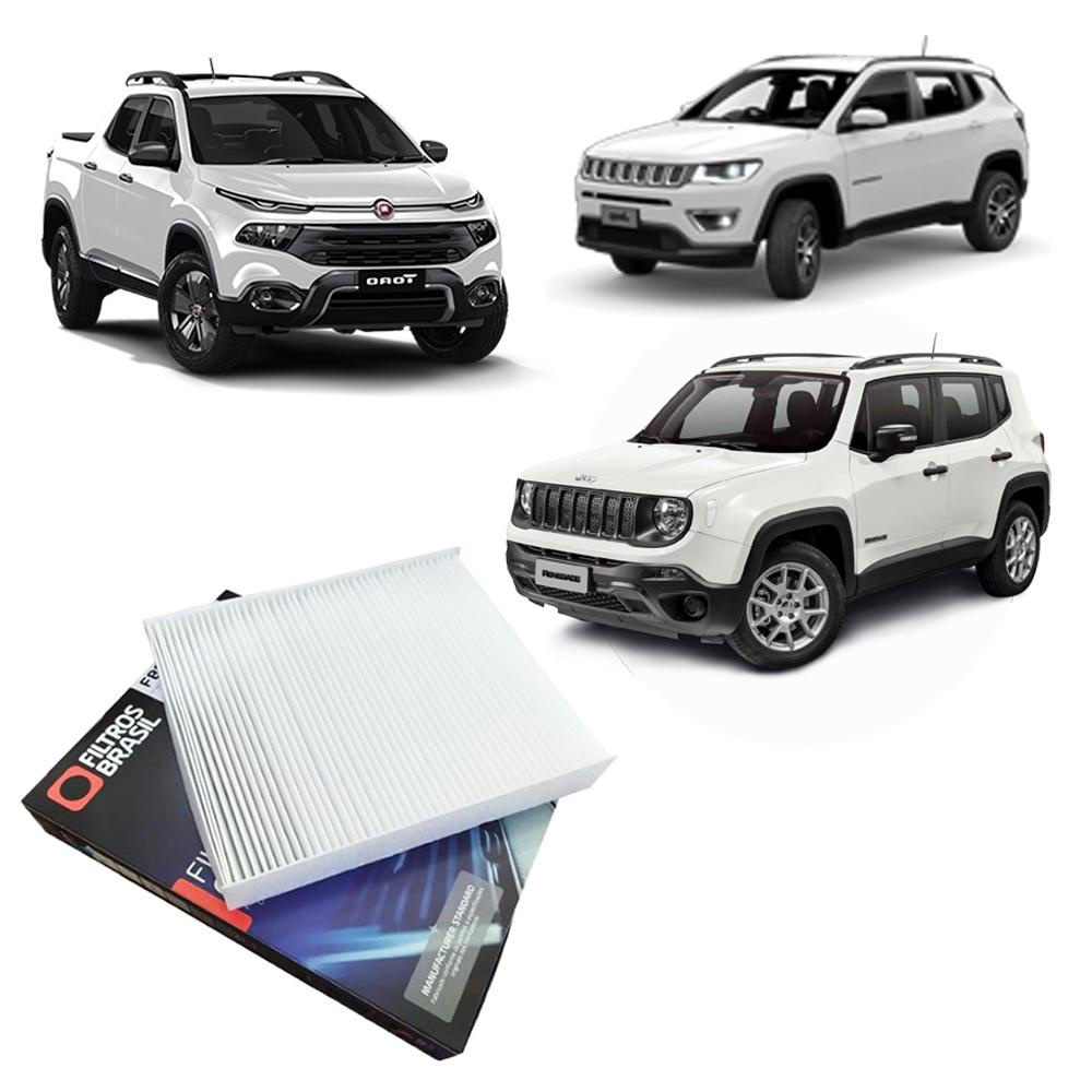 Filtro Cabine Ar Condicionado Fiat Toro / Jeep Compass
