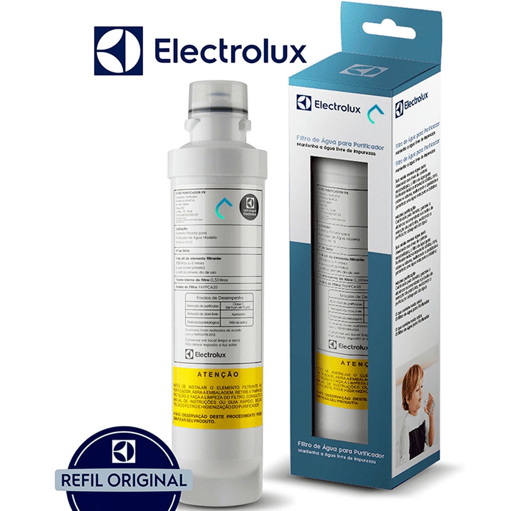 Filtro Refil Electrolux PE 10 PE10B PE10X PAPPCA20 Original