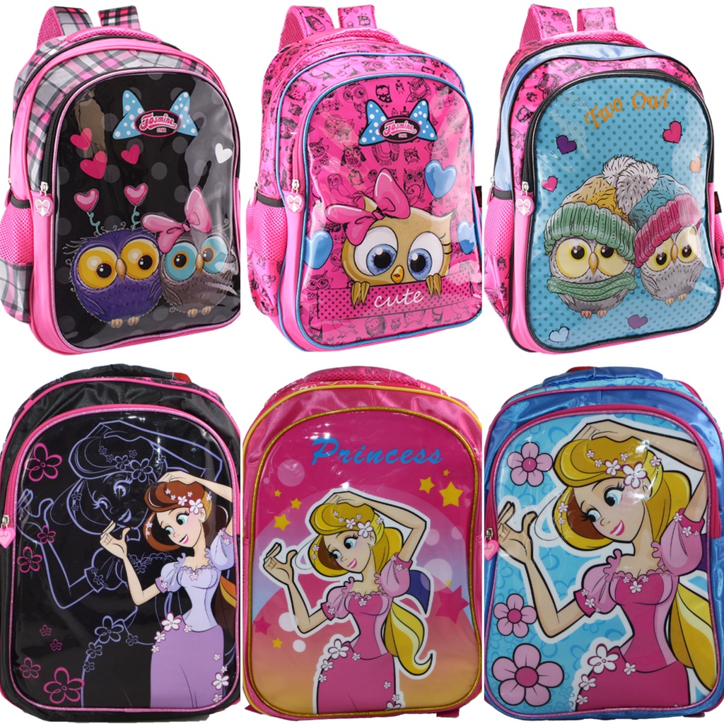 Mochila Escolar Infantil Menina Resistente Passeio Bolsa Impermeável