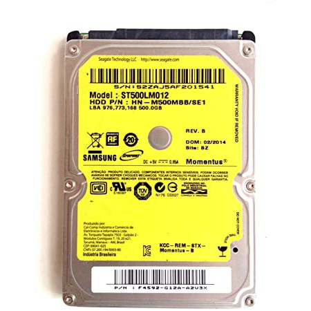 HD 500GB Samsung 2.5" ST500LM012 para Notebook em Oferta na Shopee