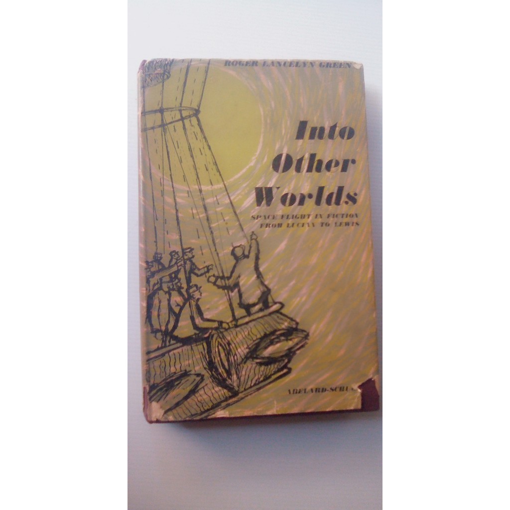 Livro em Inglês de Astronomia - Into Other Worlds - Roger Lancelyn Green - 1957