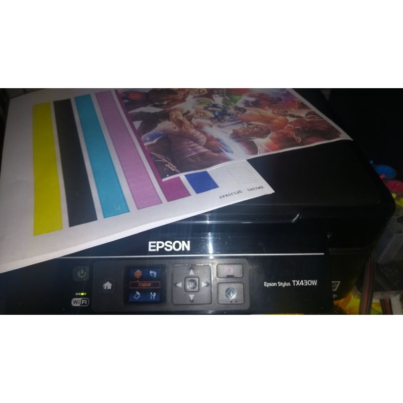 Impressora Epson Tx430W Tanque Bulk Tinta Original Estado De Nova