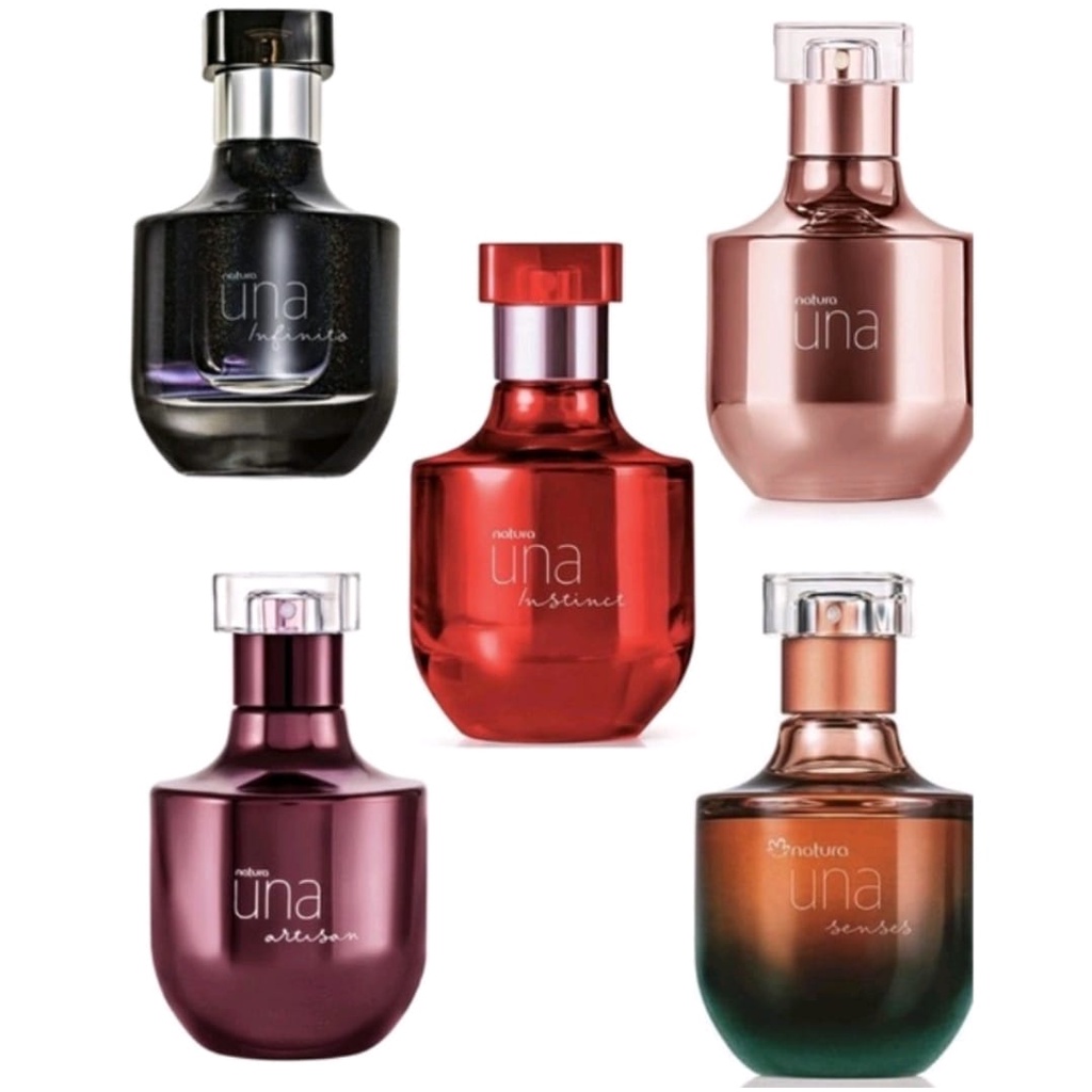 Deo Parfum Una Natura, 75 ml em Oferta na Shopee