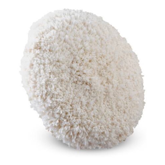 Boina de Polimento Dupla Face Branca 8 polegadas em Oferta na Shopee