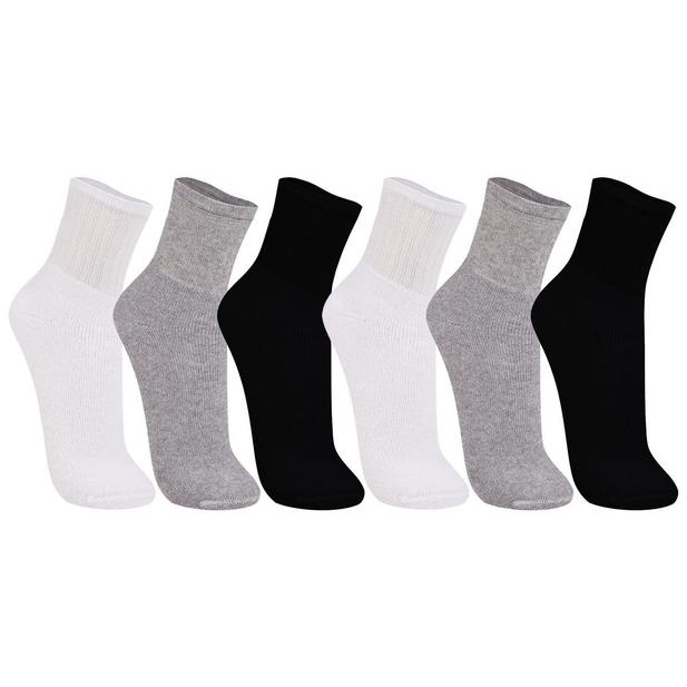 Kit C/ 6 Pares Meia Esportiva Trifil Ref: (T08720)