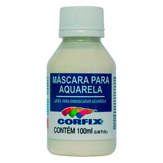 Máscara para Aquarela Corfix 100ml em Oferta na Shopee