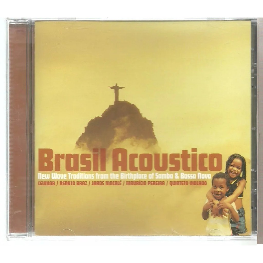 Cd Brasil Acoustico New Wave ( Importado Usa ) CEUMAR / JARDS MACALÉ / RENATO BRAZ / MAURICIO PEREIRA / QUINTETO VIOLADO