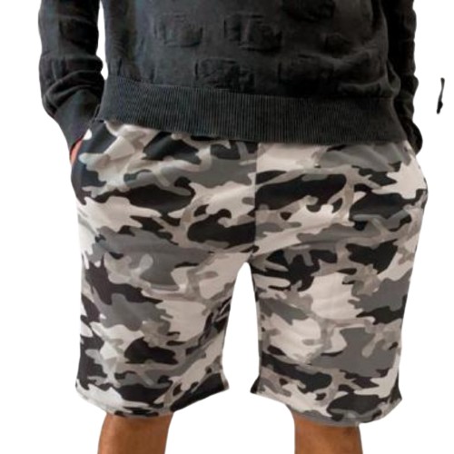 Bermuda Shorts Moletom Liso Academia Moleton Atacado