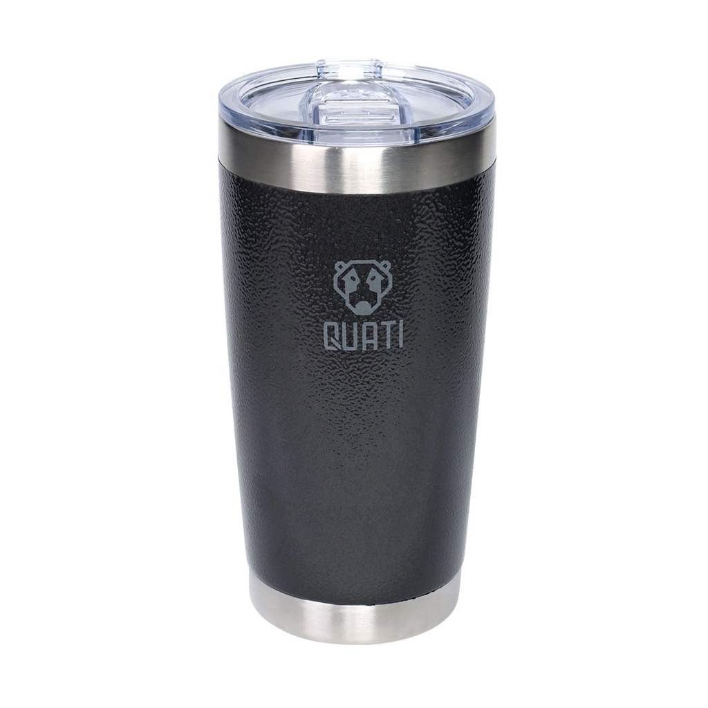 Copo Térmico Quati Com Tampa 591ml Preto - Cpct
